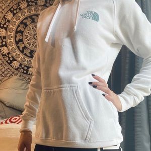 White Northface Hoodie